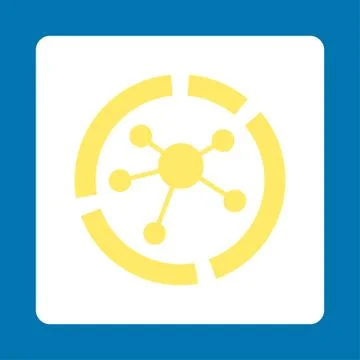 Connections diagram icon イラスト素材