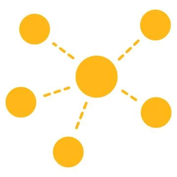Connections icon Illustrazione stock