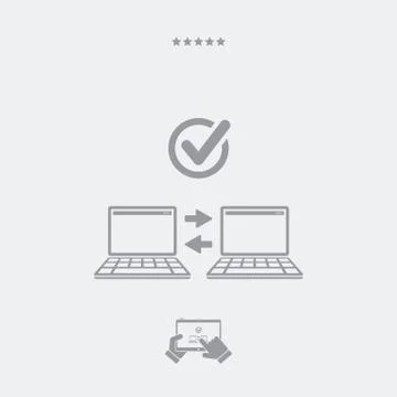 Connectivity icon, connectivity vector, connectivity symbol, connectivity des Stock Illustration