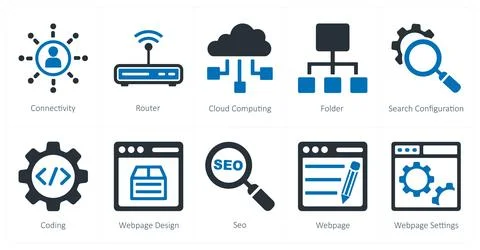 Connectivity, router, cloud computing イラスト素材