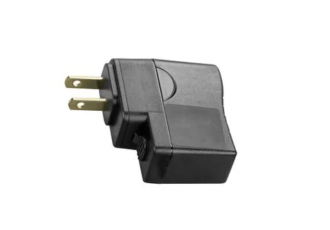 Connector it is isolated on a white background Stock Photos