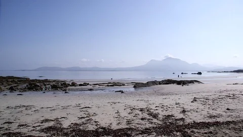 Connemara Beach Summer Video stock 75675479