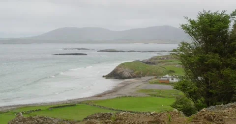 Connemara Scenery Close Video stock 244131440