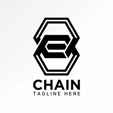 Connetcted two hexagon top down like block chain mosaic honey friendship cube Stock Illustration
