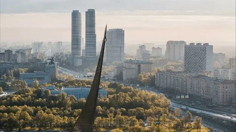 Conquerors Of Space Monument Vídeos de archivo 78125170