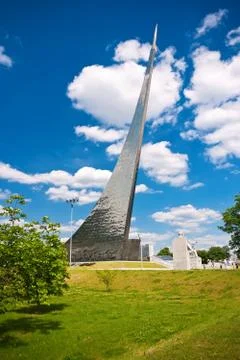 Conquerors of Space Monument Stock Photos