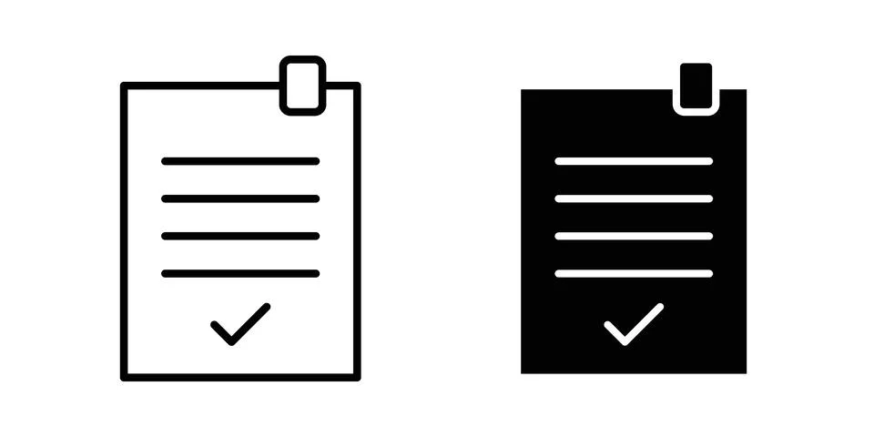 Consent icon vector design. EPS10 Stock Illustration