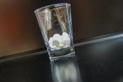Consequences of alcoholism. Stock Photos
