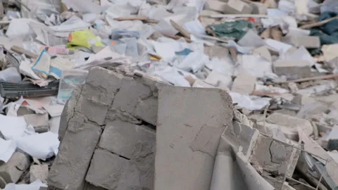 Consequences of the bomb dropped at school. Stock Footage 197608947