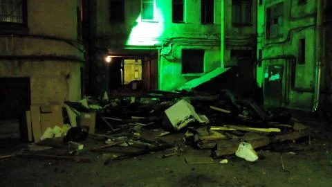 Consequences of fire Stock Photos