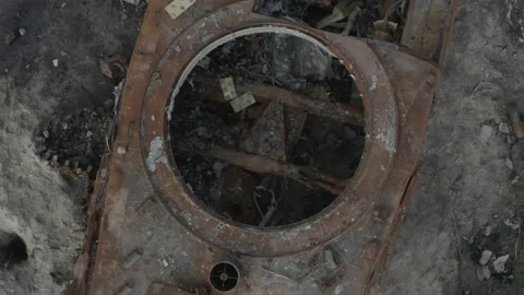 Consequences of russian aggression in Ukraine. War in Ukraine Stock Footage 193988054