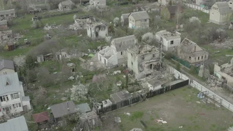 Consequences of russian aggression in Ukraine. War in Ukraine Stock Footage 193988646