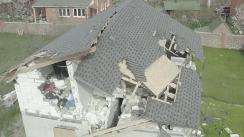 Consequences of russian aggression in Ukraine. War in Ukraine Stock Footage 193988716