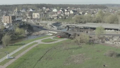 Consequences of russian aggression in Ukraine. War in Ukraine Stock Footage 193990742