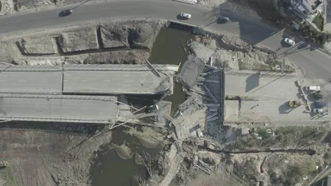 Consequences of russian aggression in Ukraine. War in Ukraine Stock Footage 193991053