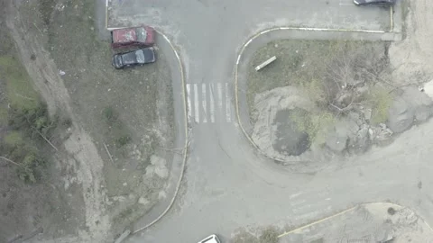 Consequences of russian aggression in Ukraine. War in Ukraine Stock Footage 193991804