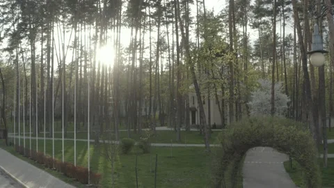 Consequences of russian aggression in Ukraine. War in Ukraine Stock Footage 193992749