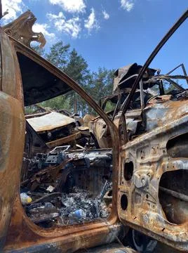 The consequences of the war in Ukraine. Stock Photos