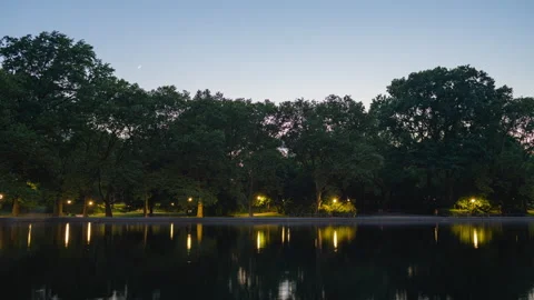 Conservatory Water Timelapse (2 of 2) Stock Footage 136498071
