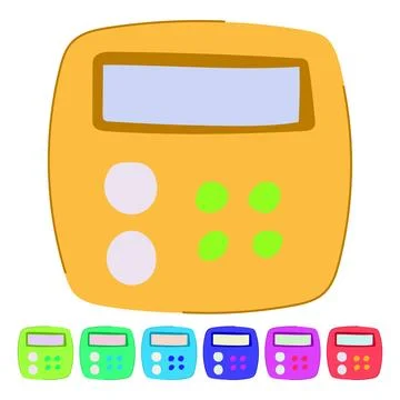Conserve shower timer vector cartoon graphic イラスト素材