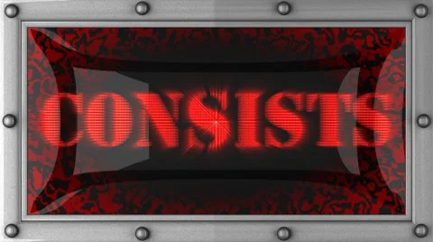 Consists on led Stock Footage 8692915