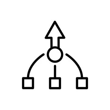 Consoidation icon Stock Illustration