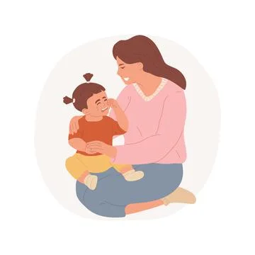 Consolation isolated cartoon vector illustration. Ilustración de archivo