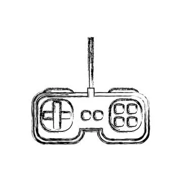 Console gamepad device イラスト素材