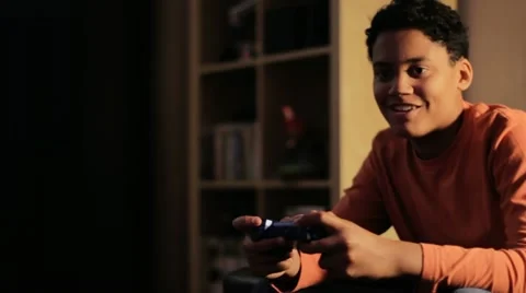 Console gaming Stock Footage 22667078