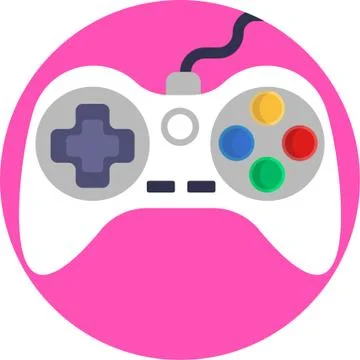 Console Gaming icon Stock Illustration