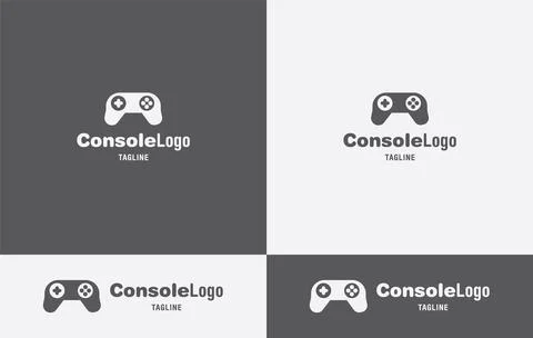 Console logo icon design Stock Illustration