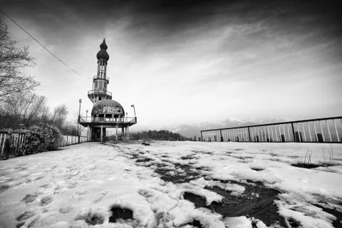 Consonno, ghost town. Stock Photos