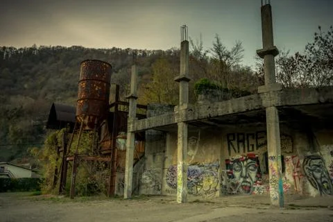 Consonno's view Stock Photos