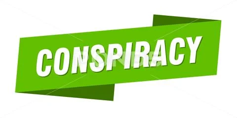 Conspiracy banner template. conspiracy ribbon label sign: Royalty Free ...