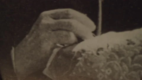 Conspiracy Board Macro Tracking Shot Extreme Close Up Moving Across Images Stock Footage 219434423