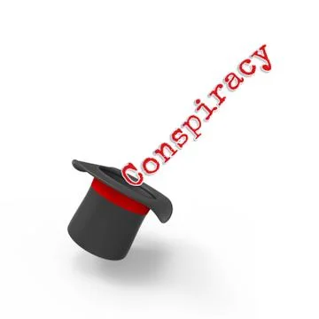Conspiracy Stock Illustration