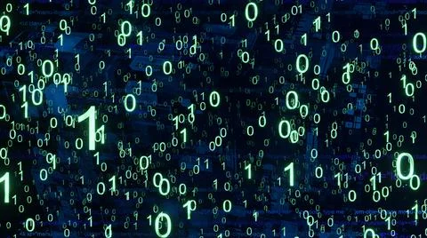 Constant data flow Ilustração Stock