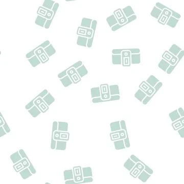 Constant temperature control sensor glyph vector seamless pattern Stock Illustration