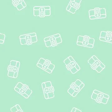 Constant temperature control sensor line vector seamless pattern Stock Illustration