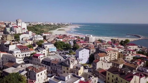Constanta Beach Aerial Stock Footage 97164872
