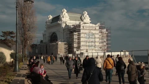 Constanta casino Romania Stock Footage 250030666