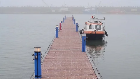 Constanta port Tomis Stock Footage 82632214