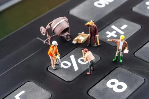 Constatnly doing the best regarding interest rates Stock Photos