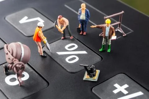 Constatnly doing the best regarding interest rates Stock Photos