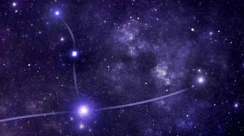 Constellation Andromeda (And) 動画素材 67427323