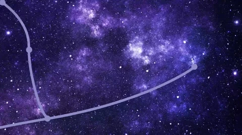 Constellation Andromeda (And) 動画素材 67604849