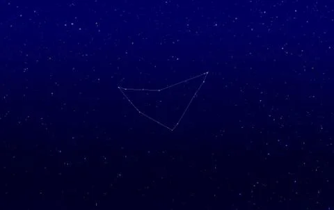 The constellation Capricorn Stock Illustration