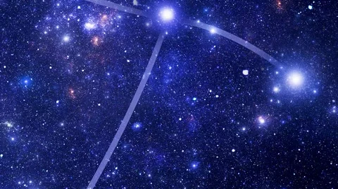 Constellation Corvus (Crv) 動画素材 67427367