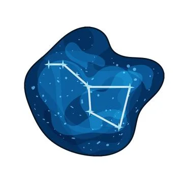 Constellation  illustration Stock Illustration