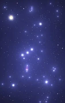 Constellation Orion Stock Illustration